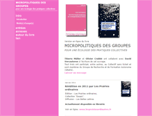 Tablet Screenshot of micropolitiques.collectifs.net