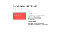 Tablet Screenshot of hacklab.collectifs.net