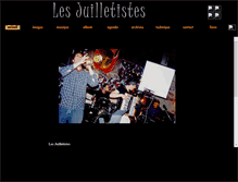 Tablet Screenshot of lesistes.collectifs.net